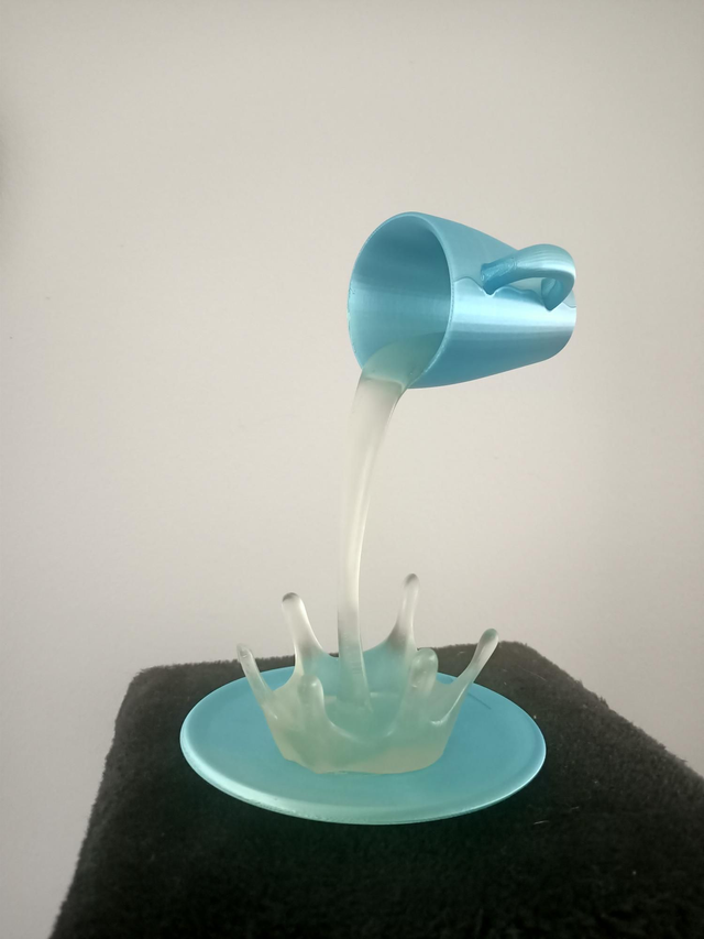 Tasse suspendu 