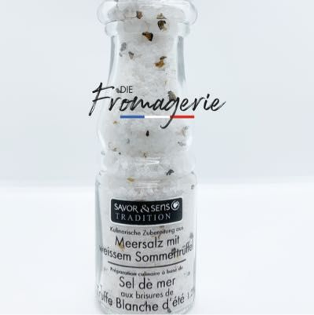 Meersalz mit weißen Sommertrüffeln