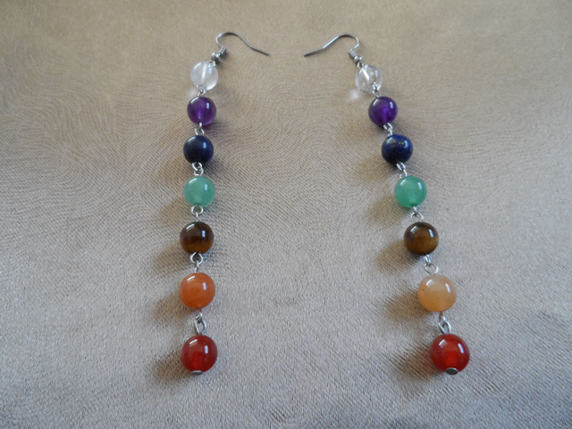 Boucles d'oreilles Chakras