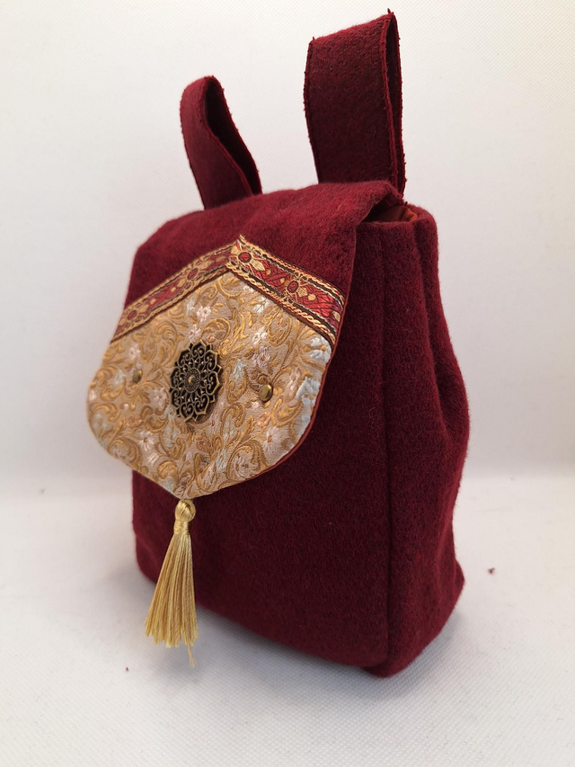 Escarcelle en tissu Rouge