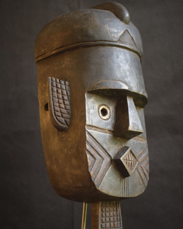 Tetela African tribal mask