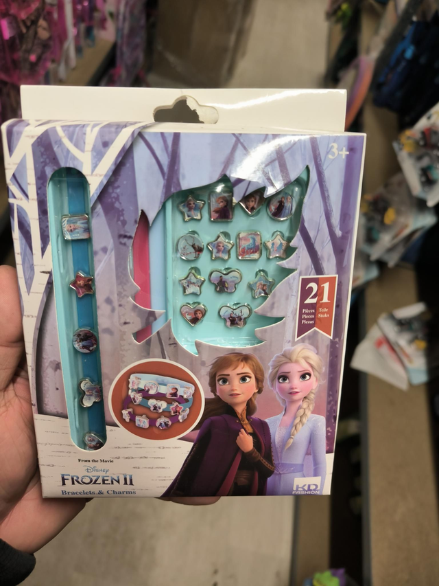 COFFRET CRÉATION BRACELETS REINE DES NEIGES 