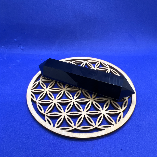 Obsidienne Bitérminée : Une Pierre de Puissance et de Transformation