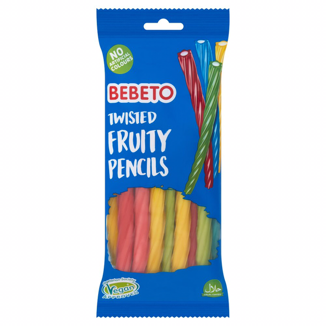 Bebeto Twisted Fruity Pencils 160g
