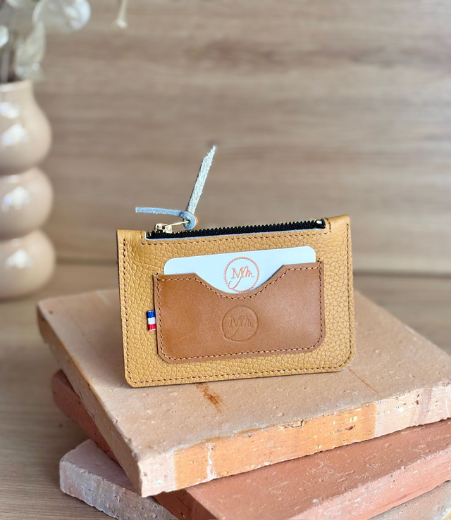 Porte cartes-Porte monnaies Fauve