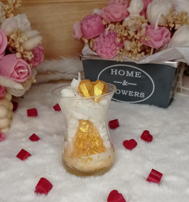 Bougie gourmande Robe de soirée 