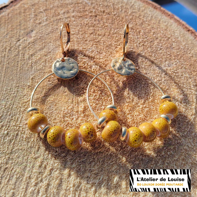 LOUXOR dorée moutarde 