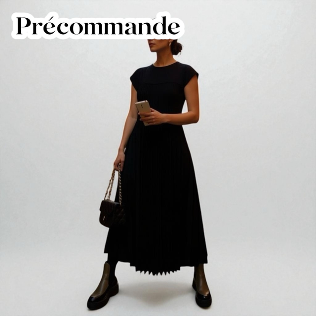 Robe ZARA | Noir PRÉCOMMANDE 