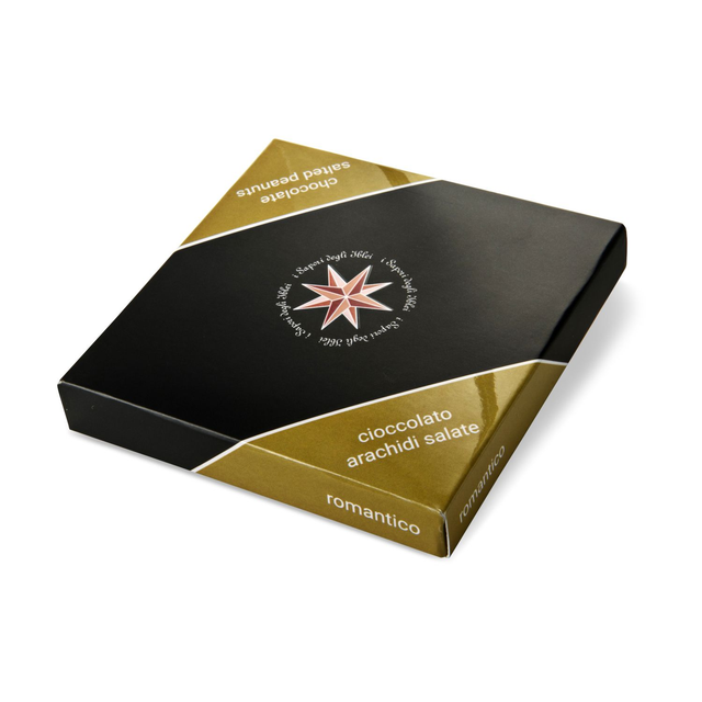 Cioccolato Arachidi salate • Romantico - Cioccolato artigianale