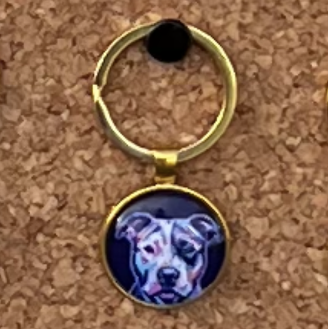 Porte clés à thème chien,chat,cheval 