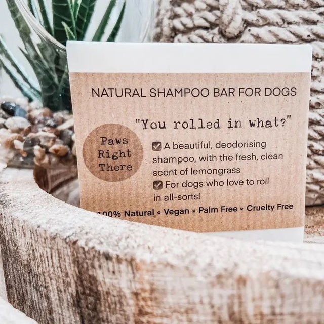 Paws Right There Natural Dog Shampoo Bar - You Rolled in What?