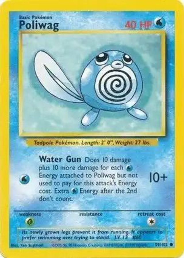 Poliwag - 59/102 (Base Set Unlimited)