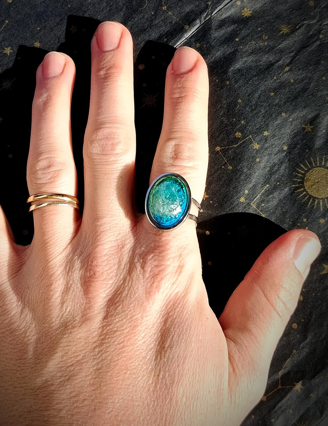 Les Veines d'Auriel - Bagues " Les noyaux d'Ether"