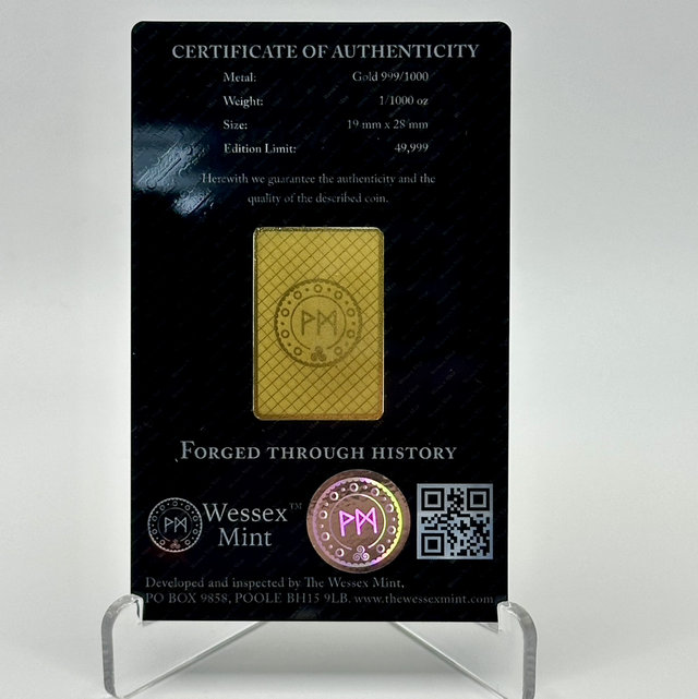 Wessex Mint 1/1000oz Britannia