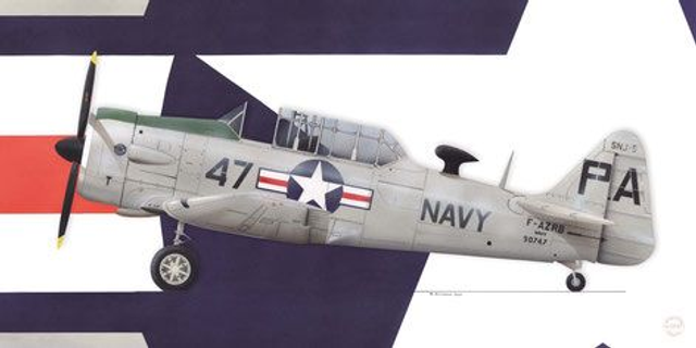 Tirage Papier TN08 "North American T6"