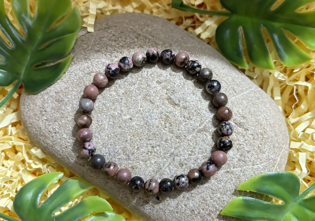 BRACELET RHODONITE