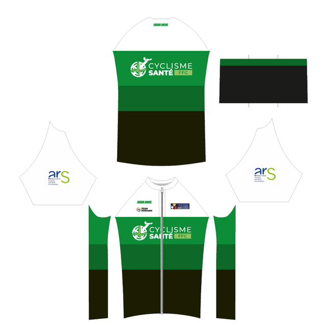 Maillot Equipe Espoirs Cyclisme santé