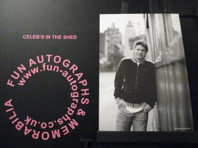 Jamie Oliver Authentic Autographed 8x6 Card