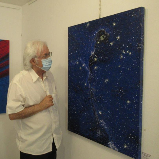 Litografia "Nebulosa Proboscide d'Elefante"