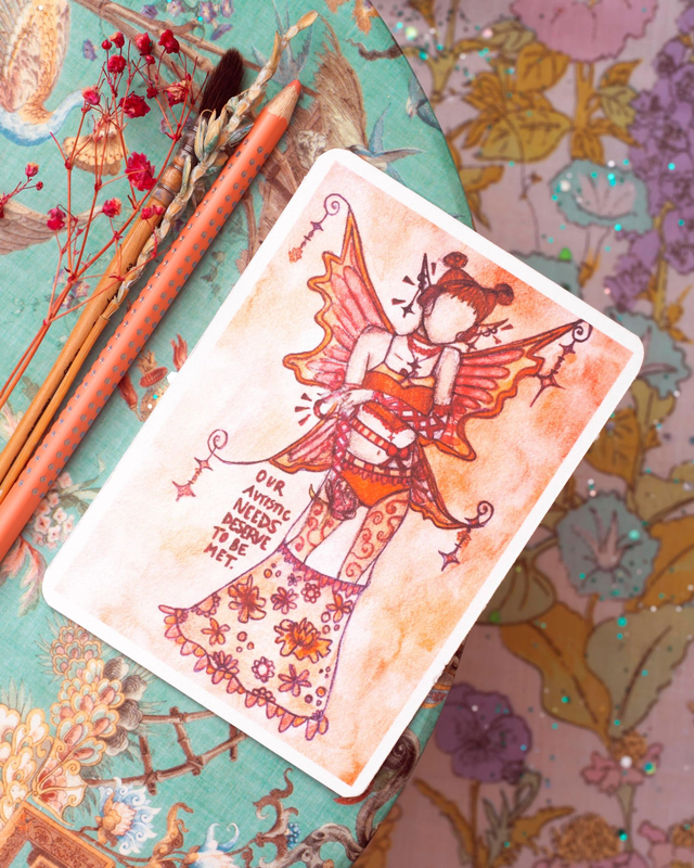 Carte "Autistic Fairy" 