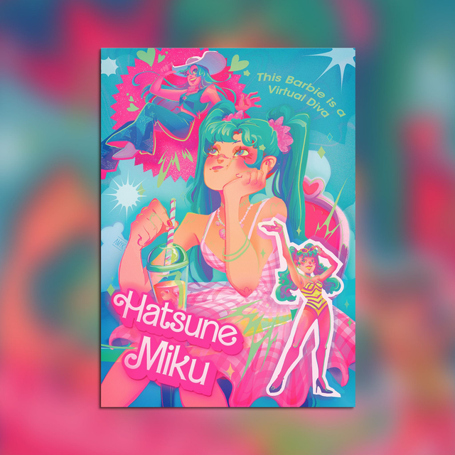 PRINT ✦ Barbie Miku