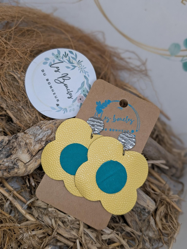 Fleur jaune fl018