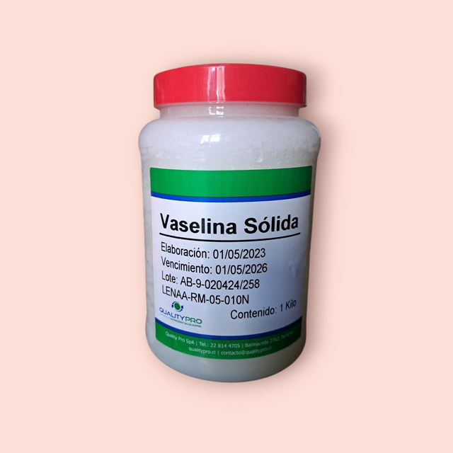 VASELINA SOLIDA 1 KG