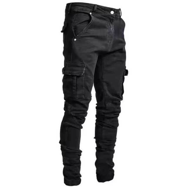Urban Slim-Fit Cargo Jeans – Den perfekte kombinasjonen av streetstyle og funksjon