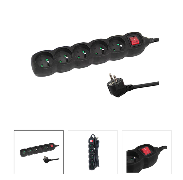 Multiprise 5 prises – Fiabilité et flexibilité au quotidien