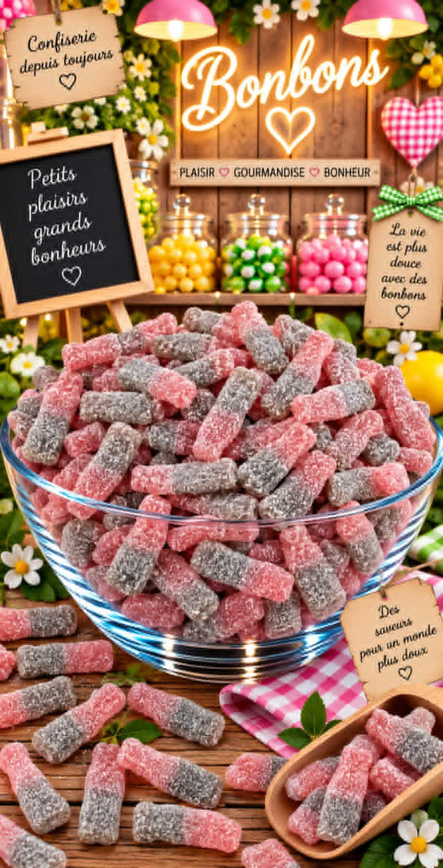 bouteille cherry 100g