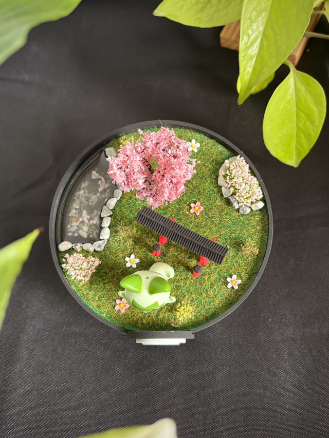 🌸 Terrarium Pokémon - Édition Japon - Poussacha