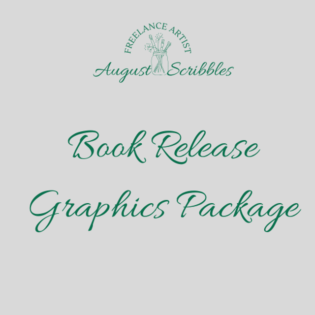 Book Release Graphics Package