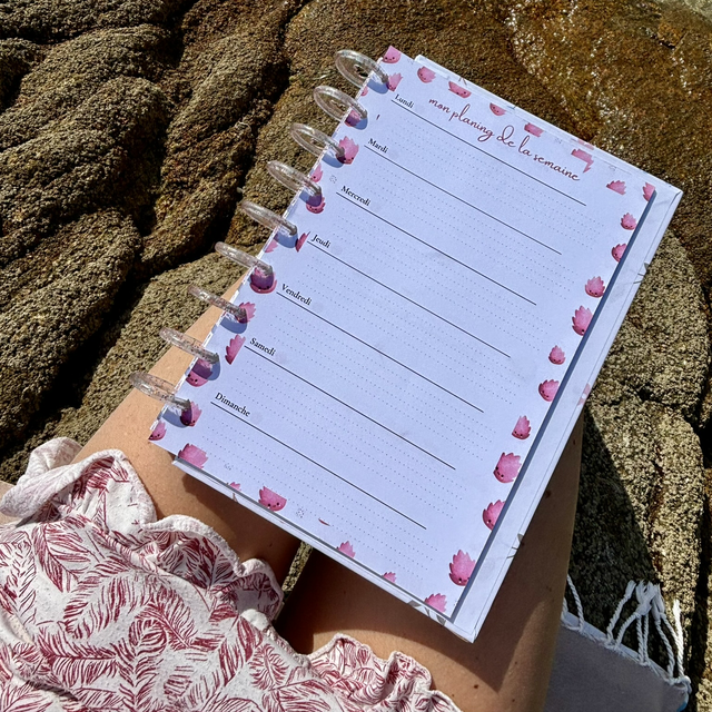 Feuille planning semaine &amp; to do list