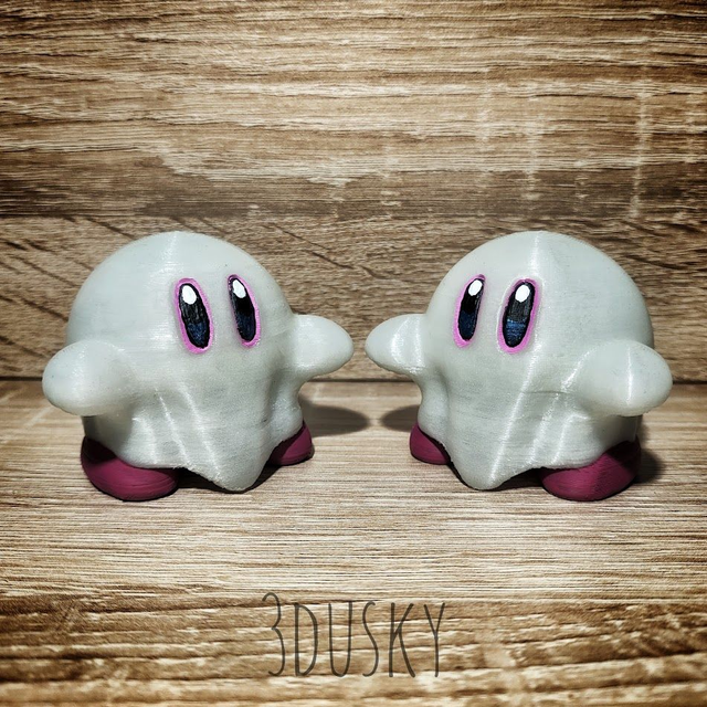 Kirby Fantasma Fluorescente