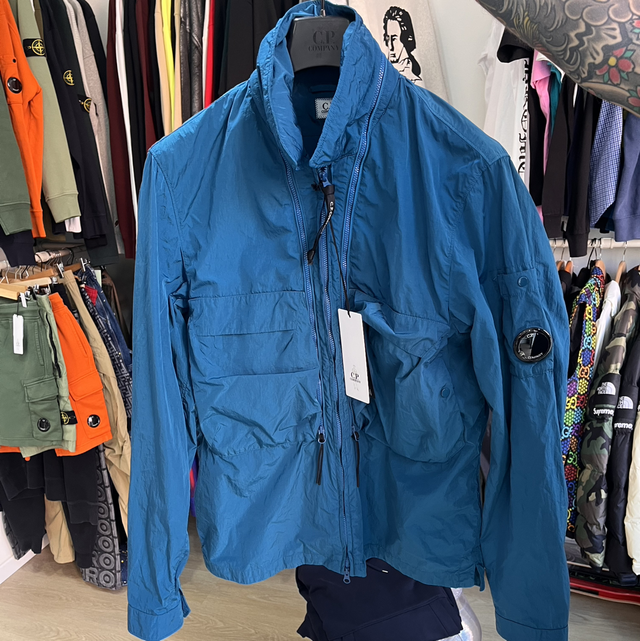 CP company overshirt blue size M NEW