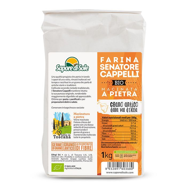 Farina Senatore Cappelli 1kg sapore di sole