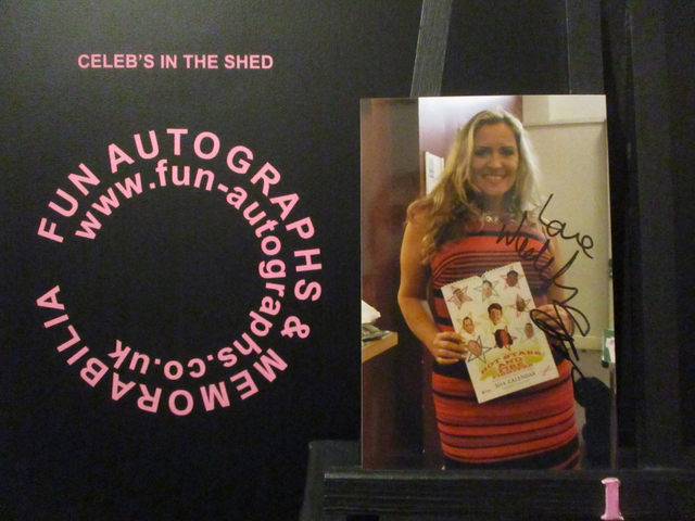 Nicole Faraday Authentic Autographed 6x4 Our Facing Photograph (Y1)