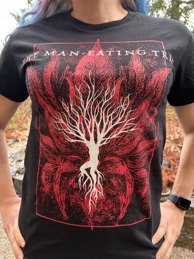 The Man-Eating Tree - T-Shirt - Red