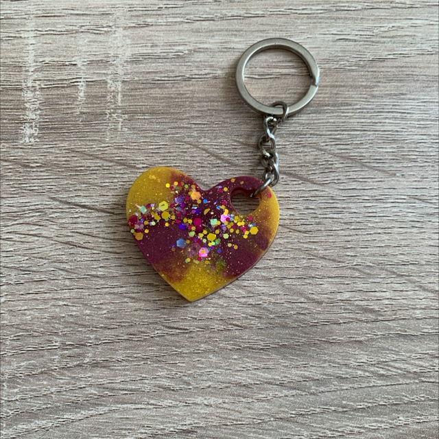 Porte-clés cœur