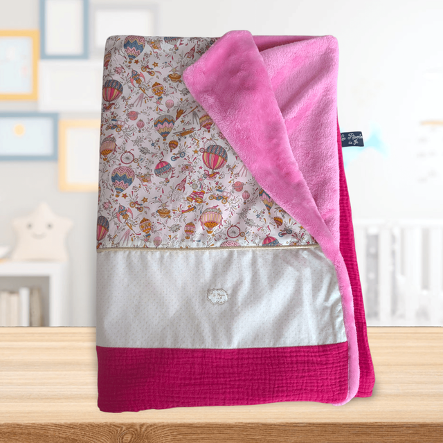 Montgolfière Fushia