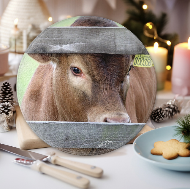 “Peeka Moo” Round Worktop Saver  