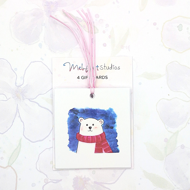 Christmas Gift Tags - Pack of 4