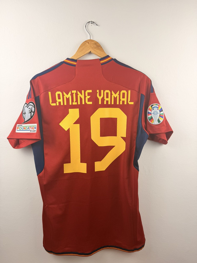 (M) Spain 2022 Home (Yamal debut detail) / LAMINE YAMAL 19