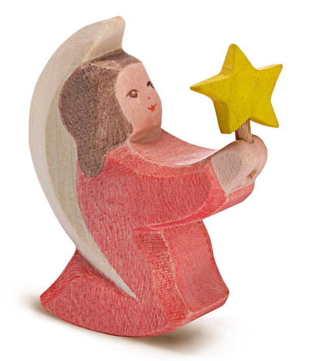 Ostheimer Engelchen mit Stern rosa