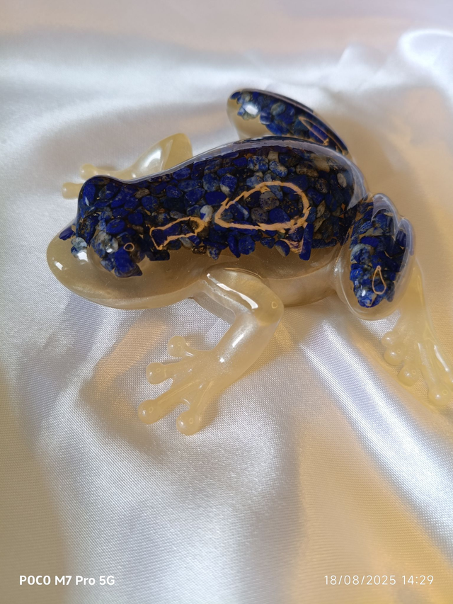 Grenouille lapis lazuli