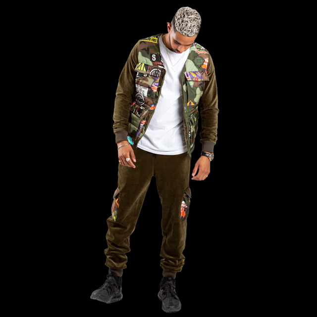 VESTE ET PANTALON EN VELOURS