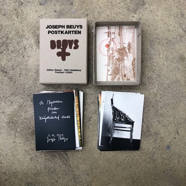 Joseph Beuys Postkarten, Re-edition 1986 