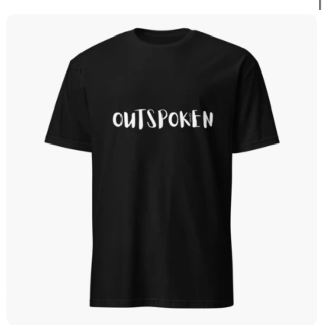 Outspoken Tee