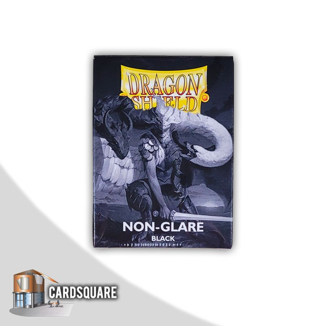 Dragon Shield - Sleeves Matte Non Glare Black - Standard - (100 Sleeves)