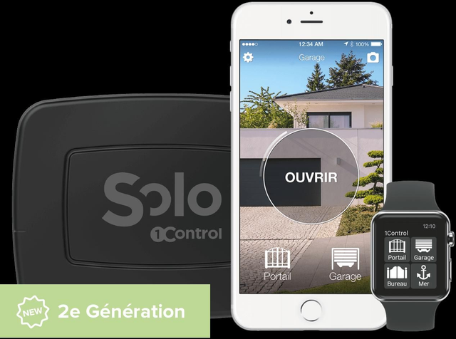  Ouvrez votre Portail ou Garage avec votre Smartphone

